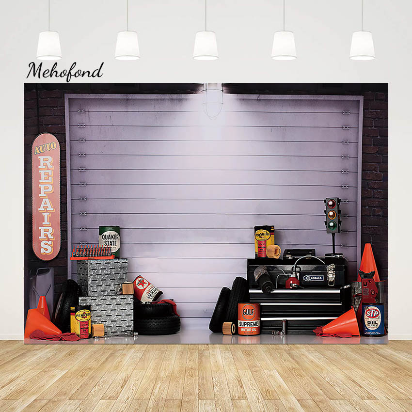 Workshop Tools Background - Mehofond إصلاح السيارات المرآب التصوير خلفية