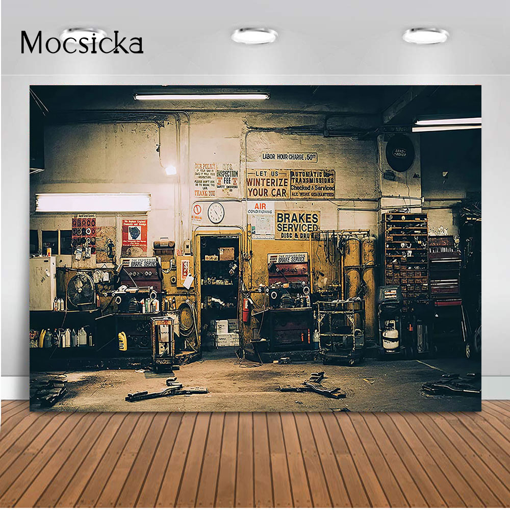 Workshop Tools Background - الرجعية إصلاح السيارات خلفية أداة ورشة
