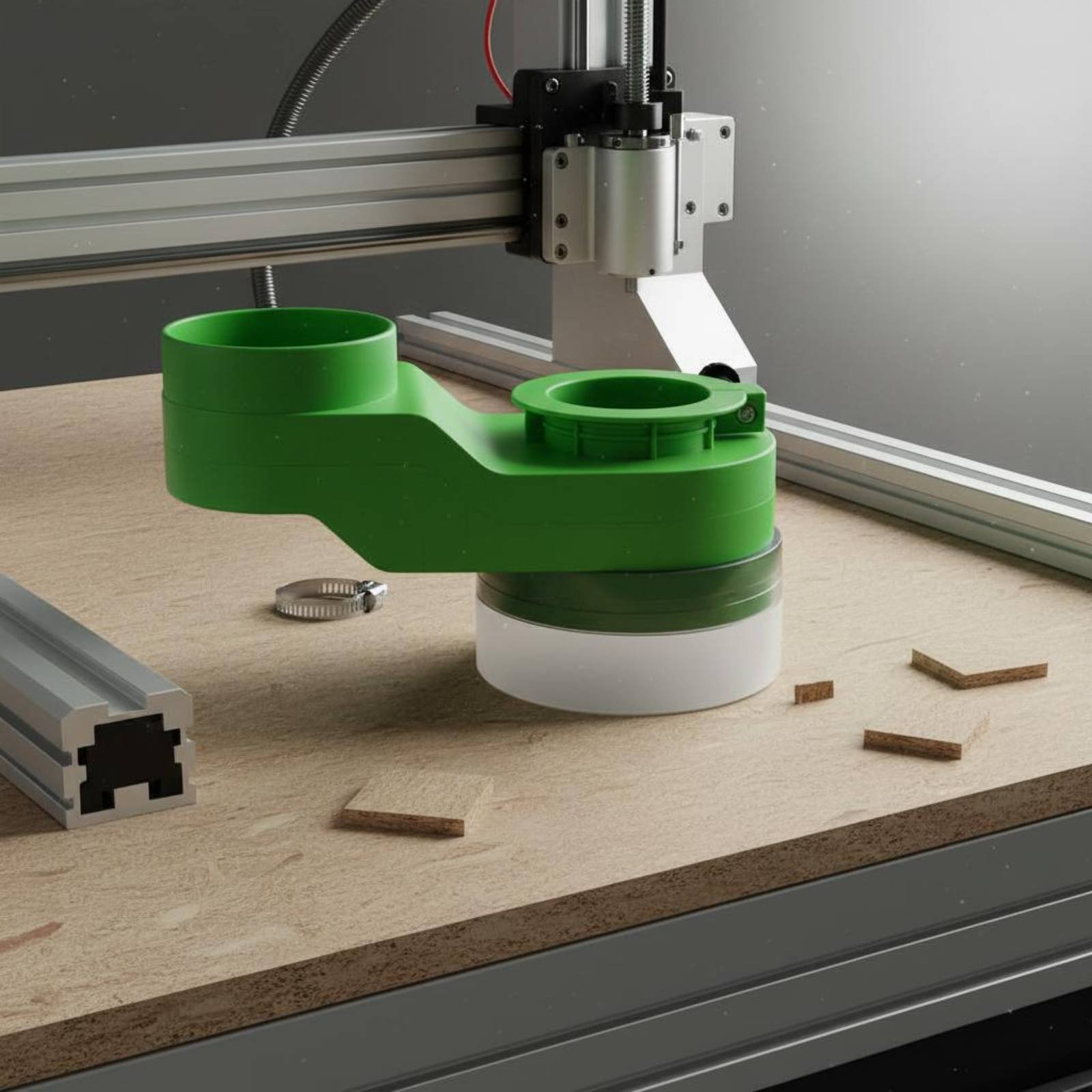 Workshop Cutting Tools - غطاء غبار للمغزل لآلات القطع CNC،