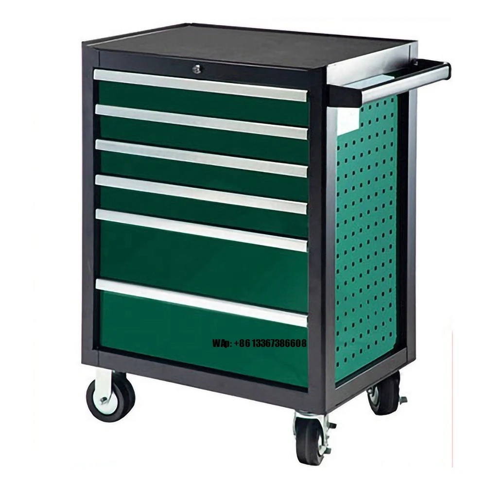Workshop Tools Trolley - صندوق أدوات معدني متحرك بـ 68