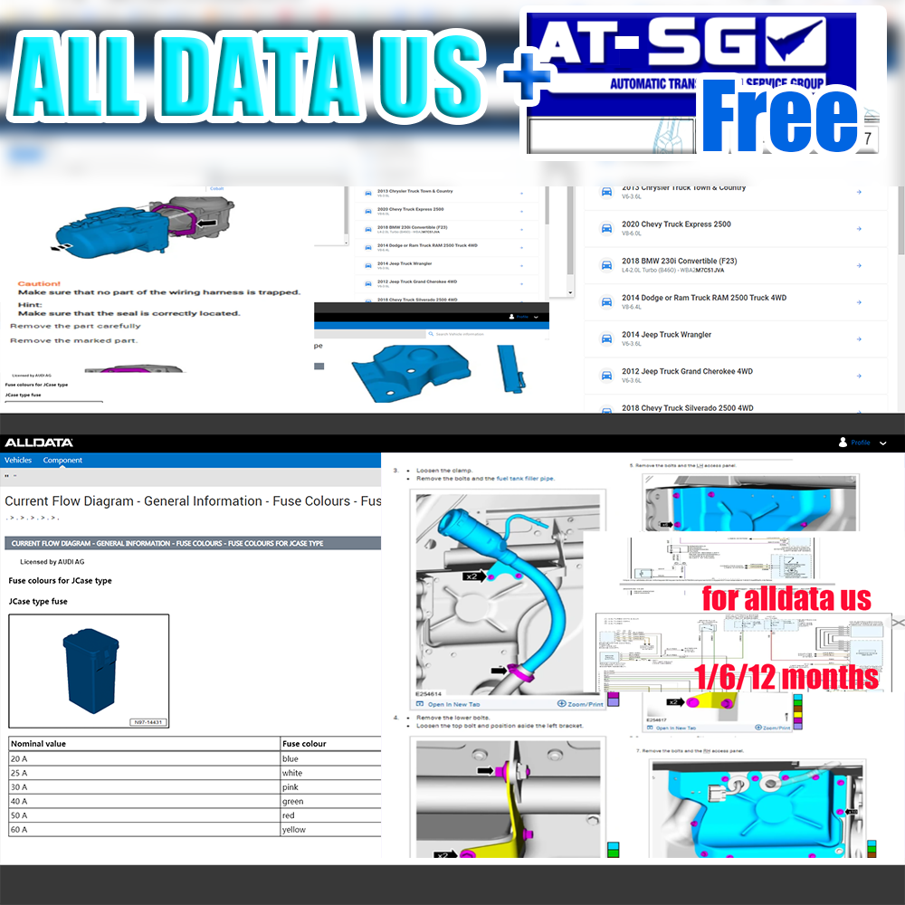 Tools At Workshop - برنامج Alldata US الإصدار الكامل مع