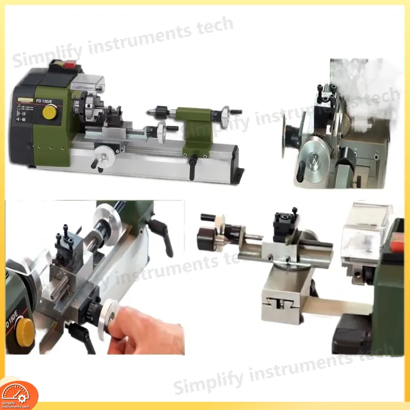 Workshop Tools Engineering - مخرطة دقيقة صغيرة FD150 E24150 لتشغيل