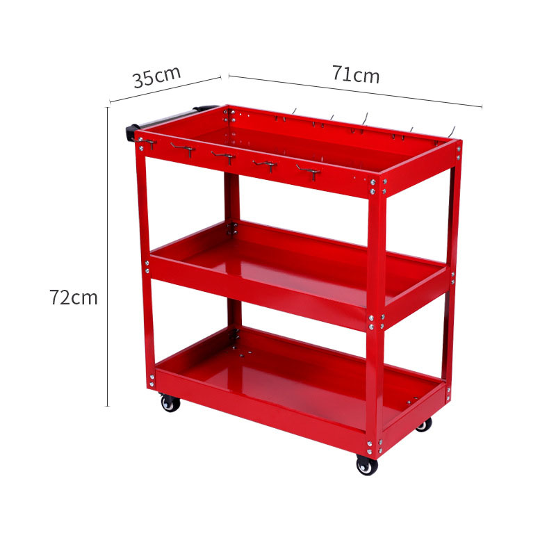 عربة أدوات متحركة بثلاثة طوابق - مراجعة Workshop Tools Trolley وسعره
