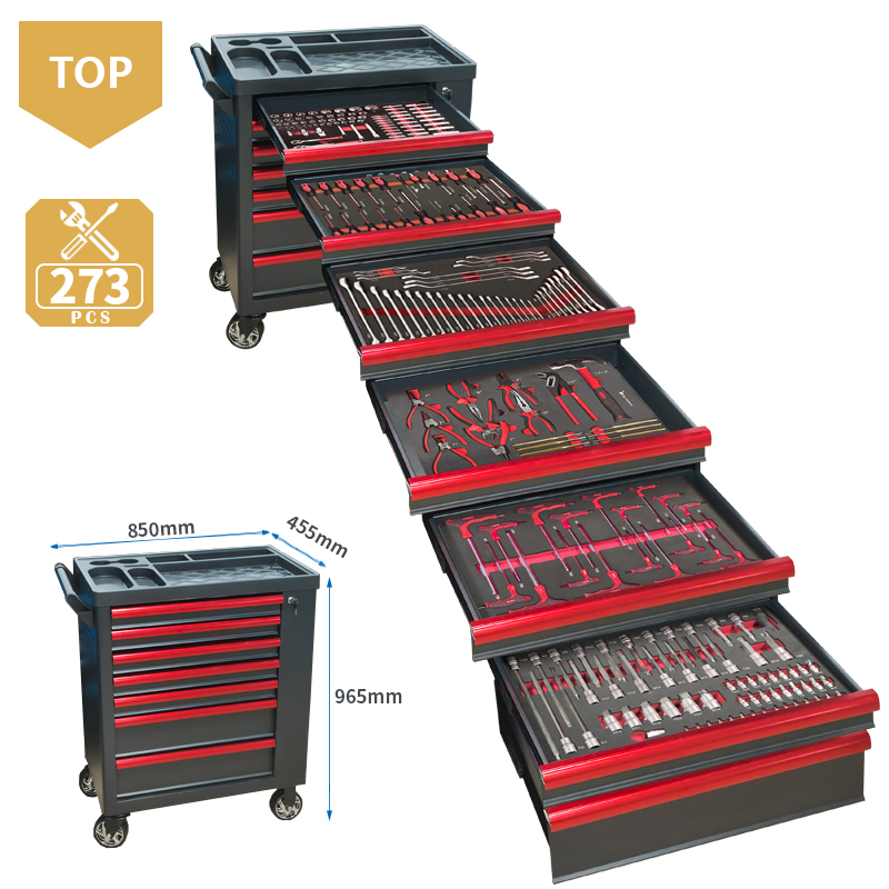 عربة أدوات بـ 7 أدراج مع مجموع - مراجعة Workshop Tools Trolley وسعره
