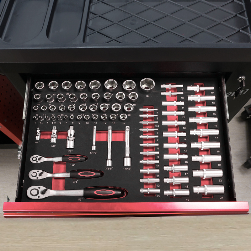 عربة أدوات بـ 7 أدراج مع مجموع - مراجعة Workshop Tools Trolley وسعره