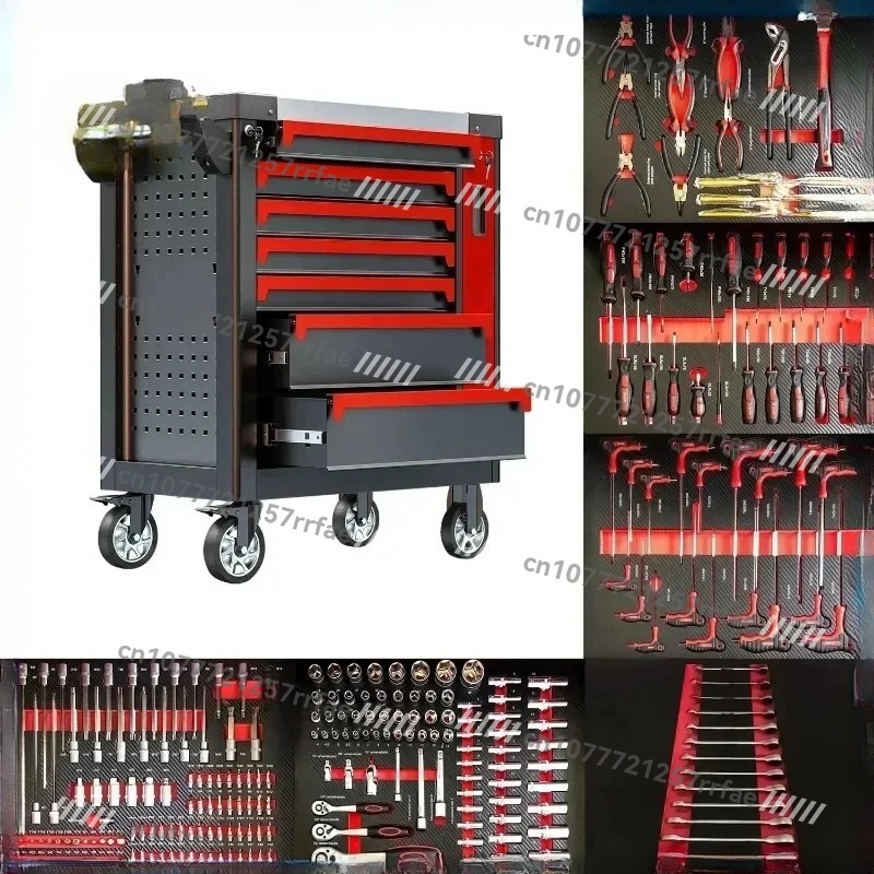 7 أدراج تخزين المرآب 200-421 ق - مراجعة Workshop Tools Trolley وسعره