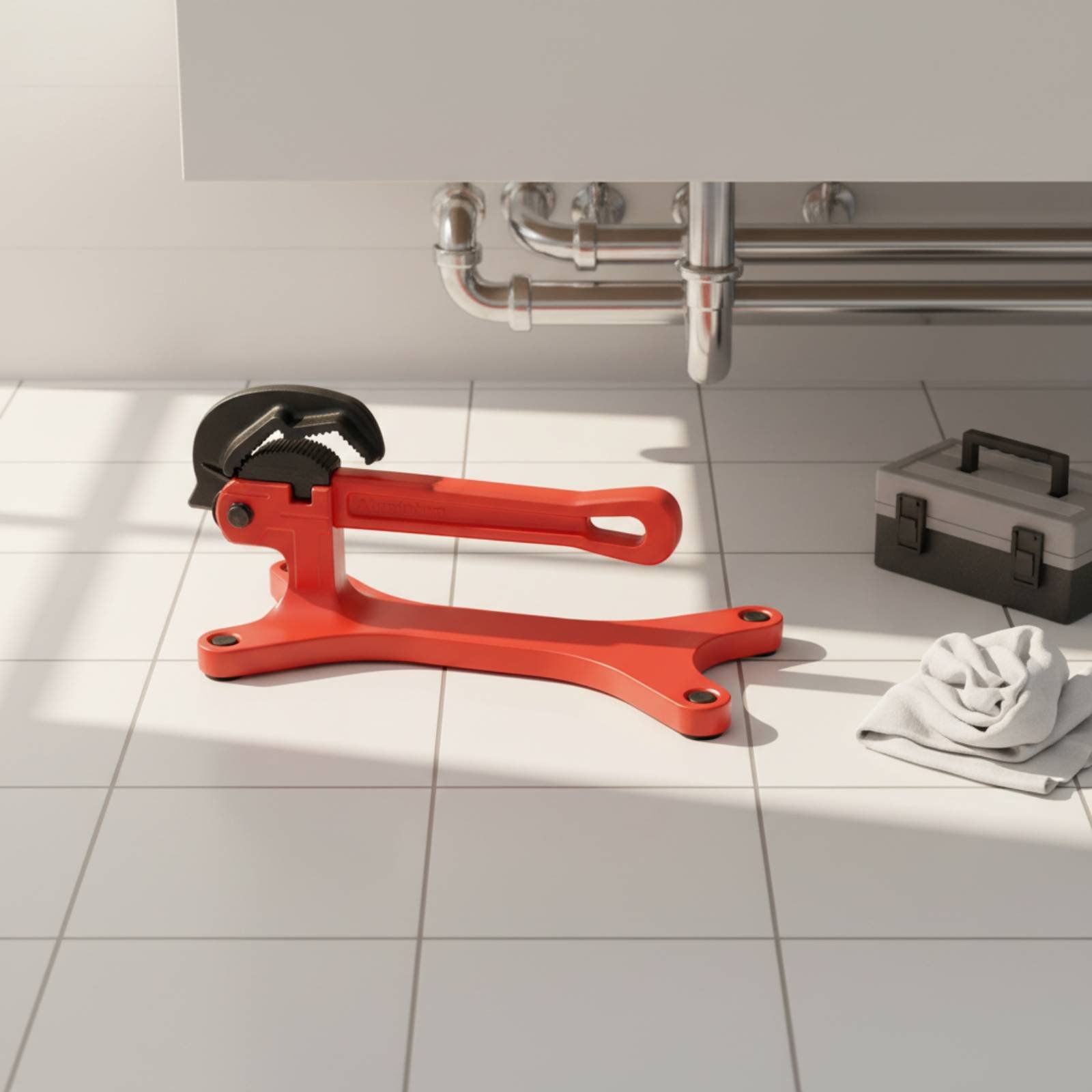 مفتاح أنابيب ذاتي القفل محمول  - مراجعة Tools Of Workshop وسعره