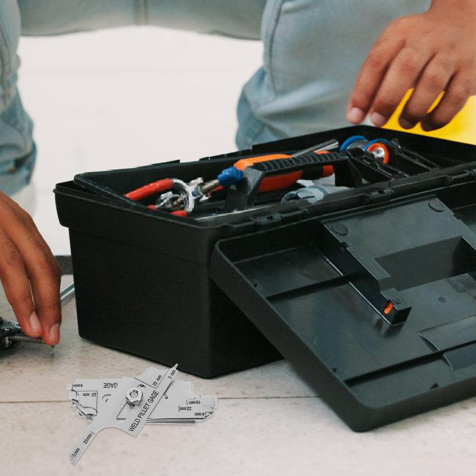 مجموعة واحدة من أدوات قياس فحص - مراجعة Tools For Welding Workshop وسعره