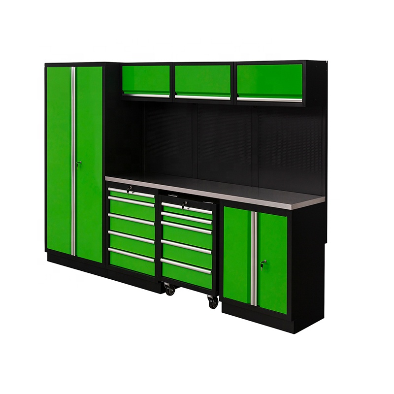 خزانة أدوات معدنية متينة على ع - مراجعة Workshop Tools Trolley وسعره